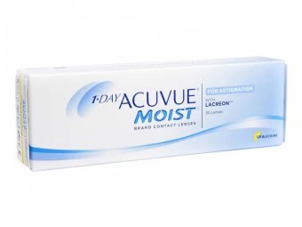   1 Day Acuvue Moist For Astigmatism (30 db), napi kontaktlencse