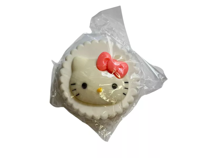 Hello Kitty figurás kontaktlencse-tároló készlet, Szín: fehér