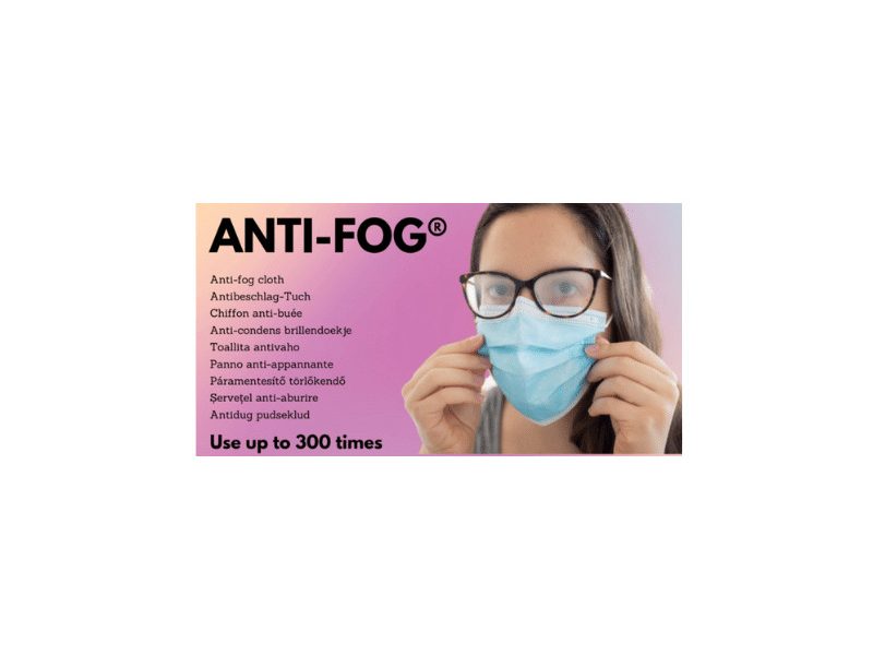 ANTI-FOG.EU páramentesítő törlőkendő
