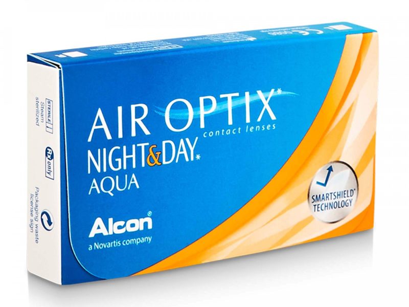 Air Optix Night & Day Aqua (3 db), havi kontaktlencse