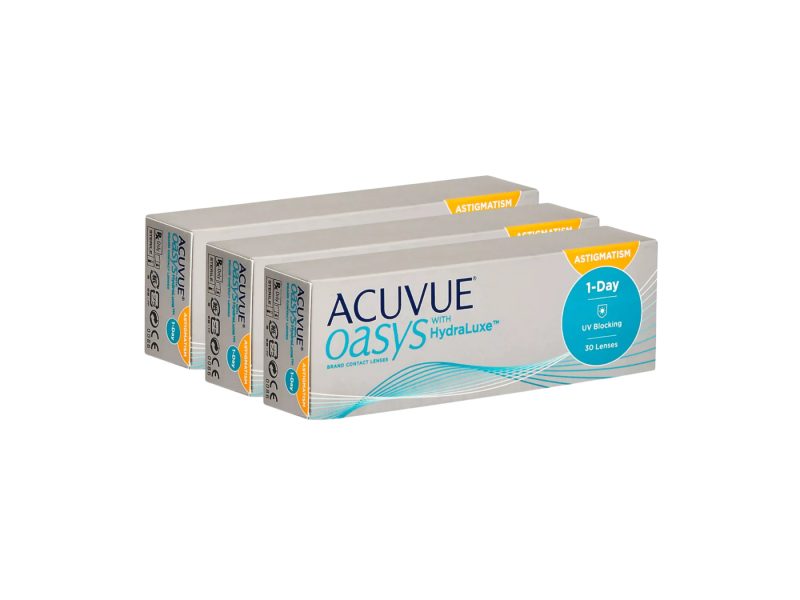 Acuvue Oasys 1-Day For Astigmatism With Hydraluxe (90 db)