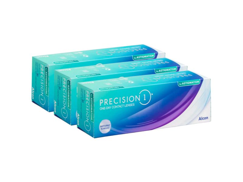 Precision 1 Toric (90 db), napi kontaktlencse