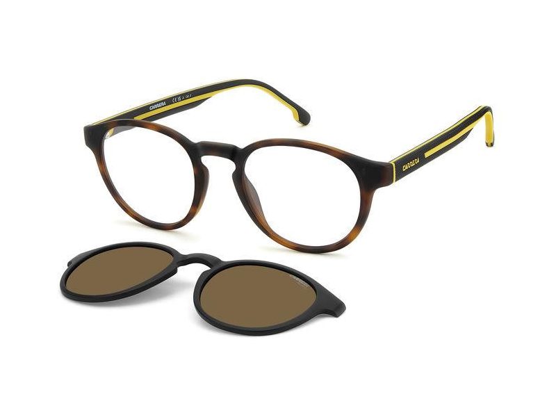 Carrera CA 8066/CS 0AM/SP 50 Férfi szemüvegkeret (optikai keret) clip-on napszemüveg előtéttel  