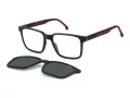 Carrera CA 8069/CS BLX/UC 53 Férfi szemüvegkeret (optikai keret) clip-on napszemüveg előtéttel