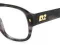 Dsquared2 D2 0125 2W8 56 Férfi szemüvegkeret (optikai keret)