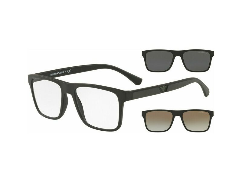 Emporio Armani EA 4115 58531W 54 Férfi szemüvegkeret (optikai keret) clip-on napszemüveg előtéttel  