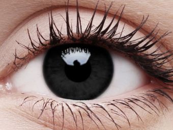   ColourVUE Crazy One-Day Blackout (2 db), fedő, napi kontaktlencse