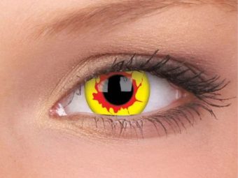   ColourVUE Crazy One-Day Reignfire (2 db), fedő, napi kontaktlencse