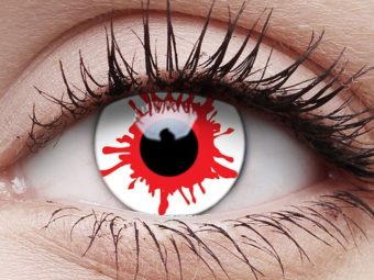   ColourVUE Crazy One-Day Wild Blood (2 db), fedő, napi kontaktlencse