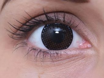   ColourVUE Crazy Pixelfekete (2 db), fedő, 3 havi kontaktlencse - dioptria nélkül