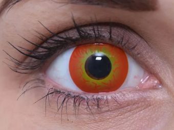   ColourVUE Crazy Darth Maul (2 db), fedő, 3 havi kontaktlencse - dioptria nélkül