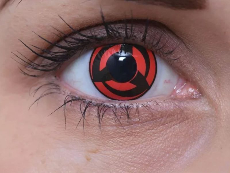 ColourVUE Sharingan Kakashi (2 db) , fedő, 3 havi kontaktlencse