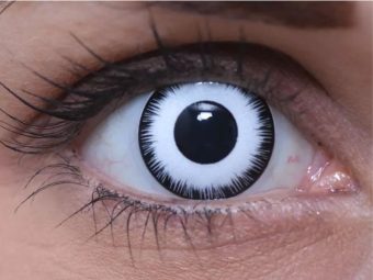   ColourVUE Crazy Holdkóros (2 db) , fedő, 3 havi kontaktlencse