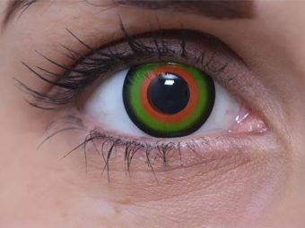   ColourVUE Crazy Mad Hatter (2 db), fedő, 3 havi kontaktlencse - dioptria nélkül