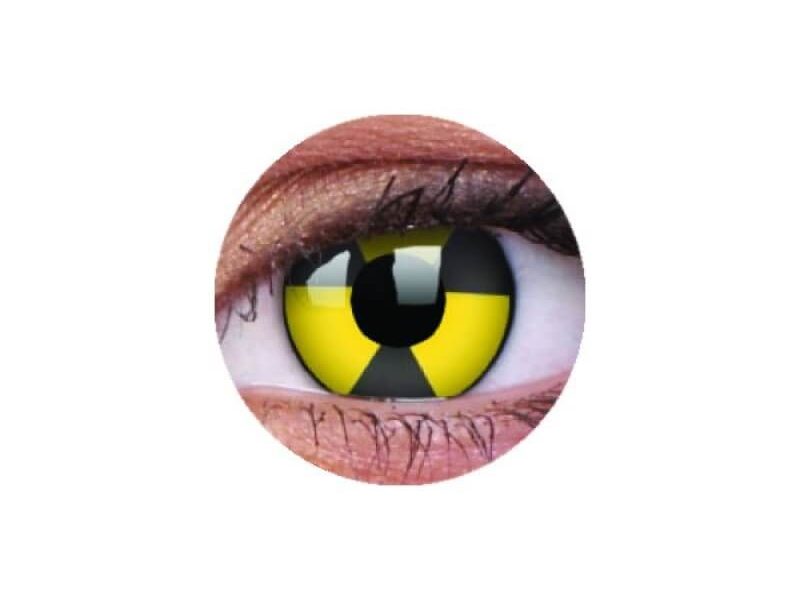 ColourVUE Crazy Radiate (2 db), fedő, 3 havi kontaktlencse - dioptria nélkül