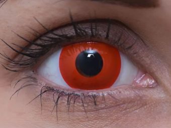   ColourVUE Crazy Vörös Ördög (2 db) , fedő, 3 havi kontaktlencse