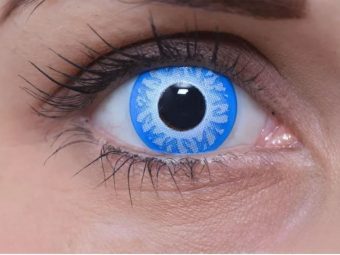   ColourVUE Crazy Underworld Selene (2 db), fedő, 3 havi kontaktlencse - dioptria nélkül