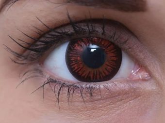   ColourVUE Crazy Vámpír (2 db), fedő, 3 havi kontaktlencse - dioptria nélkül