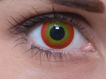   ColourVUE Crazy Wildfire (2 db), fedő, 3 havi kontaktlencse - dioptria nélkül