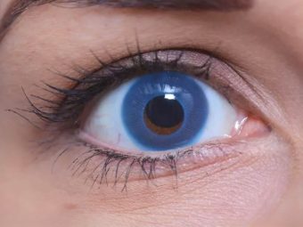 ColourVUE Party UV Kék (2 db) , fedő, ÉVES kontaktlencse