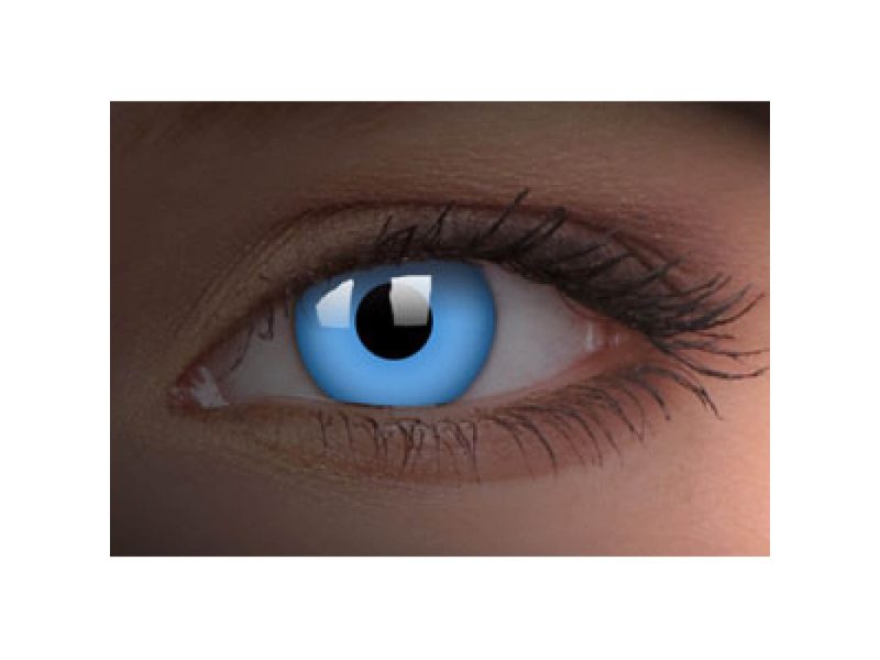 ColourVUE Party UV Elektromos Kék (2 db) , fedő, ÉVES kontaktlencse