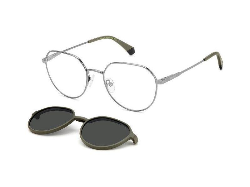 Polaroid PLD 6204/CS SMF/M9 54 Férfi, Női szemüvegkeret (optikai keret) clip-on napszemüveg előtéttel  