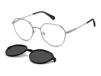   Polaroid PLD 6204/CS V81/M9 54 Férfi, Női szemüvegkeret (optikai keret) clip-on napszemüveg előtéttel  