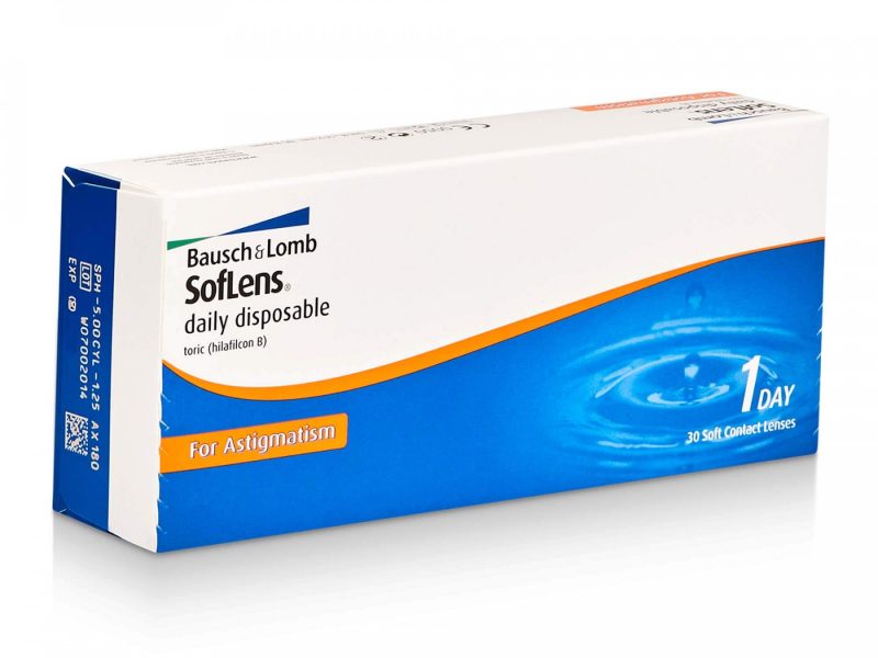 SofLens Daily Disposable For Astigmatism (30 db), napi kontaktlencse