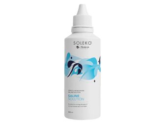 Saline (100 ml), sóoldat lencse-öblítéshez
