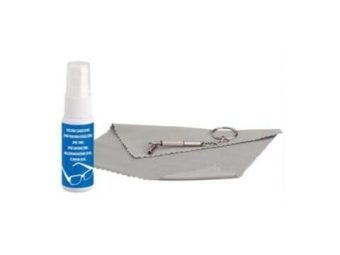   Alkoholos szemüveg tisztító spray (20 ml) + törlőkendő + csavarhúzó