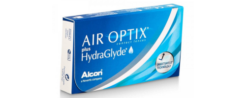 Air Optix plus HydraGlyde 3 db havi kontaktlencse