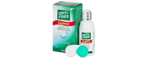 OPTI-FREEExpress 120 ml kontaktlencse folyadék tokkal