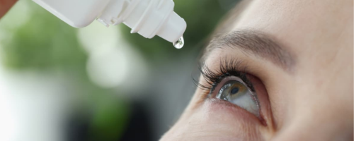 Systane kontaktlencse viselés közben