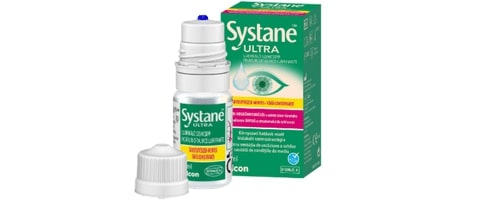 Systane Ultra tartósítószer-mentes lubrikáló szemcsepp 10 ml