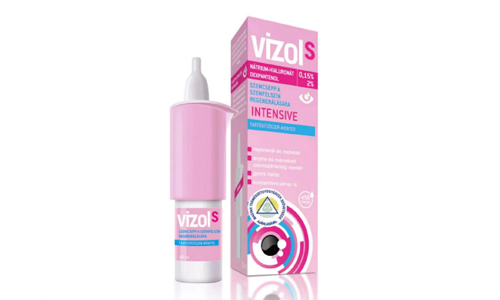 VizolS Intensive 0,15% HA 2% dexpantenol (10 ml), műkönny